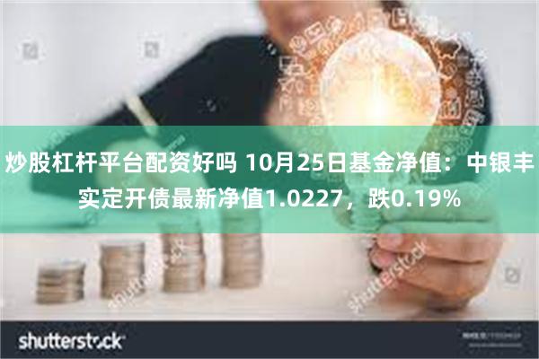 炒股杠杆平台配资好吗 10月25日基金净值：中银丰实定开债最新净值1.0227，跌0.19%