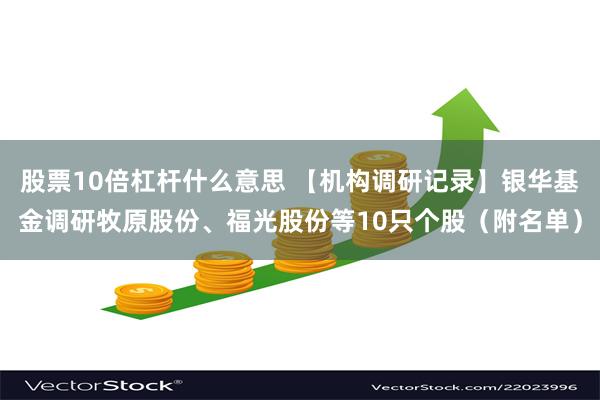 股票10倍杠杆什么意思 【机构调研记录】银华基金调研牧原股份、福光股份等10只个股（附名单）