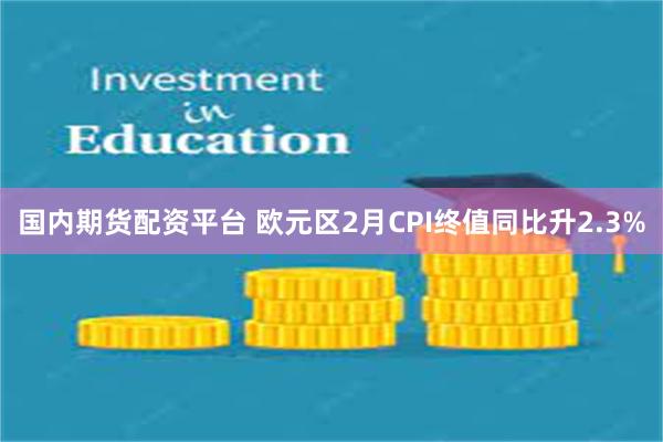 国内期货配资平台 欧元区2月CPI终值同比升2.3%